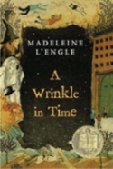 book cover for A Wrinkle in Time