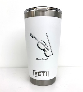 engraved tumbler